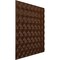 Ekena Millwork 19 5/8in. W x 19 5/8in. H Coralie EnduraWall Decorative 3D Wall Panel Covers 2.67 Sq. Ft. WP20X20CICDC - alternate 6